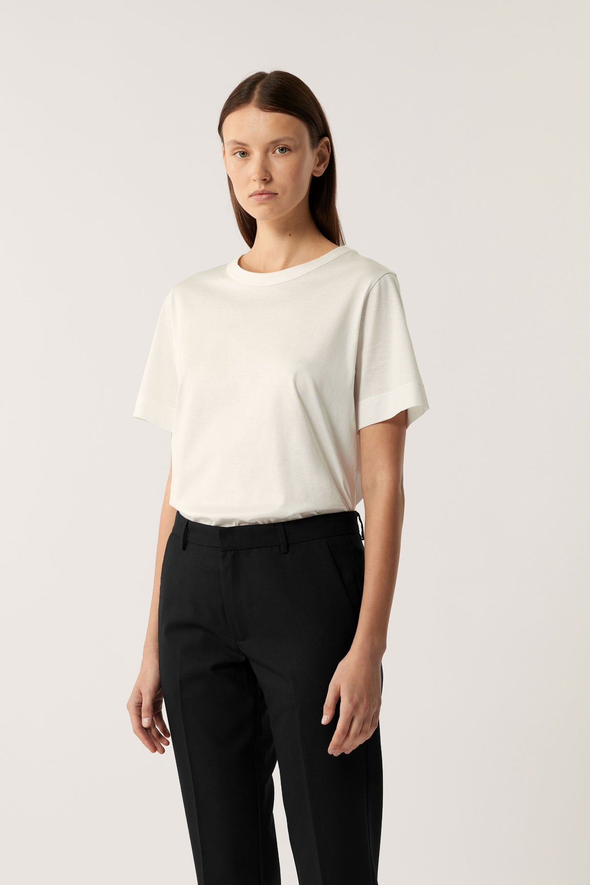 BASIC WHITE TEE-SHIRT vue 2