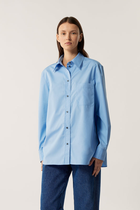 SAPHIR BLUE SHIRT